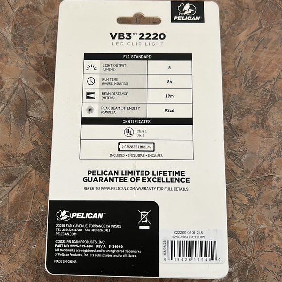 Pelican VB3 led clip light - Picture 5 of 8